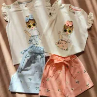 تیشرت و شورتک دخترانه