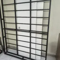 زیره تخت فلزی با روی ام دی آف فشرده ۱۶۰×۲۰۰
