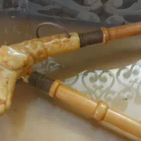 پاشنه کش و پرزگیر لباس قدیمی آنتیک کله سگ