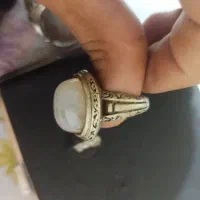 انگشتر نقره زیرخاکی کمیاب دستساز