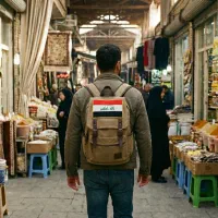 دانشجو اهل عراقی راهنمایی کار