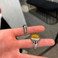 انگشتر ترک و انگشتر عقیق قدیمی