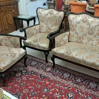 مبل ۷ نفره کلاسیک فرانسوی + ۲ میزبان|مبلمان خانگی و میز عسلی|کرج, عظیمیه|دیوار