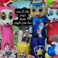 عروسک تن پوش برای  تولدهاومراسم ها|خدمات پذیرایی، مراسم|تهران, تهرانپارس شرقی|دیوار