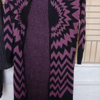 چند دست لباس زمستونی در حد نو با شال بافت