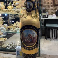 گلدان سرمه ایی انتیک خاص عتیقه
