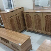 نیم ست،3تیکه ،در 3رنگ ،اقساط 12ماه بدون پیش|بوفه، ویترین، کنسول|دزفول, |دیوار