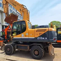 بیل مکانیکی چرخ لاستیکی 210w.خط 9