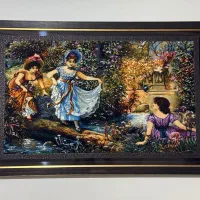 تابلو‌‌فرش دختران رودخانه