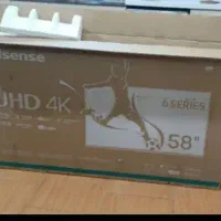 تلویزیون ال ای دی ۵۸اینج   هایسنس اکبند 4k|تلویزیون و پروژکتور|آبادان, |دیوار