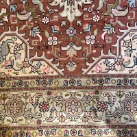فرش وگلیم  کرک و ابریشم دستباف  تبریز طرح هریس|فرش|تهران, سعادت‌آباد|دیوار