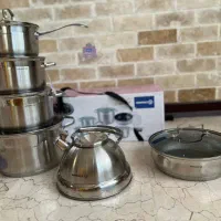 سرویس قابلمه ۱۲ پارچه کرکماز ترکیه|ظروف پختوپز|تهران, جنتآباد جنوبی|دیوار