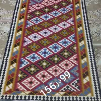 سه تخته گلیم دستباف قشقایی با ابعاد مختلف