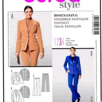 فروش الگو کت و شلوار زنانه