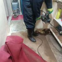 لوله بازکنی با فنر برقی و دستگاه باد