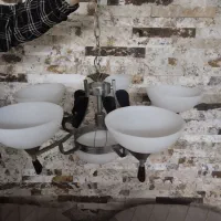 دو عدد لوستر 5شاخه سالم|لوستر و چراغ آویز|قائم‌شهر, |دیوار