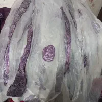 پرده حریر عرض ۲متر قد ۲/۷۰|پرده، رانر، رومیزی|اصفهان, کوی امیریه|دیوار