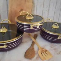 سرویس قابلمه گرانیت کیفیت بالا|ظروف پختوپز|بندرعباس, |دیوار