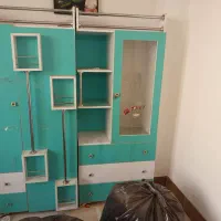 کمد کودک با تخت