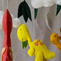 آویز تخت کودک دایناسور|اسباب‌‌بازی|گلستان (تهران), |دیوار