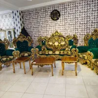 مبل شیپوری 9نفره زرکالاا|مبلمان خانگی و میز عسلی|یاسوج, |دیوار