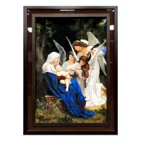 تابلوفرش ماشینی اعظمی تبریز فرانسوی آواز ملائکه۳۶۴