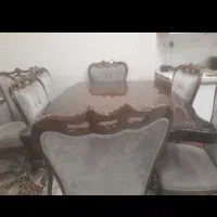 نهارخوری ۶نفره|میز و صندلی غذاخوری|تهران, پرستار|دیوار