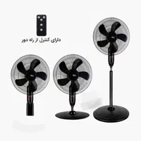 پنکه کنترلدار سه حالته ویداسVIR-8036/گارانتی معتبر|پنکه و تصفیه‌کنندهٔ هوا|تهران, سازمان برنامه شمالی|دیوار