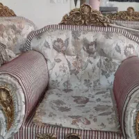 مبلمان راحتی ۹ نفره|مبلمان خانگی و میز عسلی|قم, عمار یاسر|دیوار