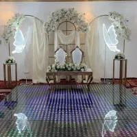 گل آرایی بادکنک آرایی کف استیج