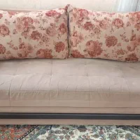 مبل ۷ نفره تمیز و سالم همراه میز جلو مبلی|مبلمان خانگی و میز عسلی|شاهرود, |دیوار