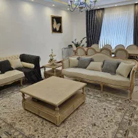 مبل ۸ نفره به همراه میز غذاخوری ۱۰ نفره