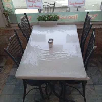 میز صندلی جنس آلی|میز و صندلی غذاخوری|مشهد, کوی المهدی|دیوار