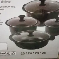 سرویس هشت پارچه قابلمه تفلون