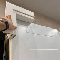 چهارچوب 30MDF فلزی 2MIL درب اتاق ضد آب چارچوب سرقت|مصالح و تجهیزات ساختمان|کرج, حصارک پایین|دیوار