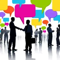 فروشنده ی تلفنی در شرکت