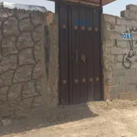 چهردیواری-باغی-با-درب-و-سیمان-بری
