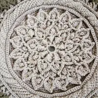 فرشینه مکروه سه سوزنه با نقشه شکوه خلقت جانان|گلیم، جاجیم، گبه|تهران, گاندی|دیوار