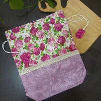 کیف خرید نان و کیسه سبزی (پارچه ای)