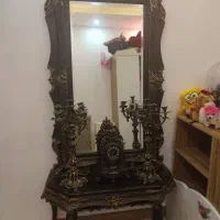 آینە و شمعدان