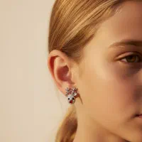 گوشواره های میخی گوزنی|بدلیجات|تبریز, |دیوار