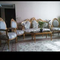 مبل 9نفره راش و گردو
