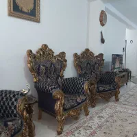 سرویس مبل 9نفره میز ناهار خوری 4نفره به علت جابجای|مبلمان خانگی و میز عسلی|پرند, فاز ۶|دیوار