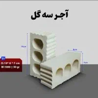 آجر سفال تیغه و سه گل|مصالح و تجهیزات ساختمان|شیراز, شهرک سراج|دیوار