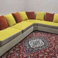 مبل راحتی ال دورنگ|مبلمان خانگی و میز عسلی|مشهد, زیبا شهر|دیوار