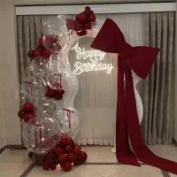 بادکنک ارایی و بوکت و طاق افتتاحیه