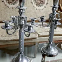 ۲ عدد جا شمعی|صنایع دستی و سایر لوازم تزئینی|گلپایگان, |دیوار