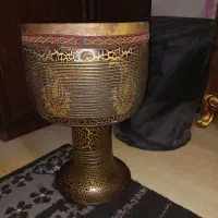تنبک استاد حلمی چوب گردو پوست شتر قدیمی۲۸