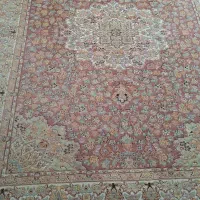 فرش ۴متری ماشینی دستبافت گونه تمام ابریشم