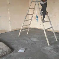 فوم بتن کفسازی وشیب بندی سقفهای گچی بتنی lsf